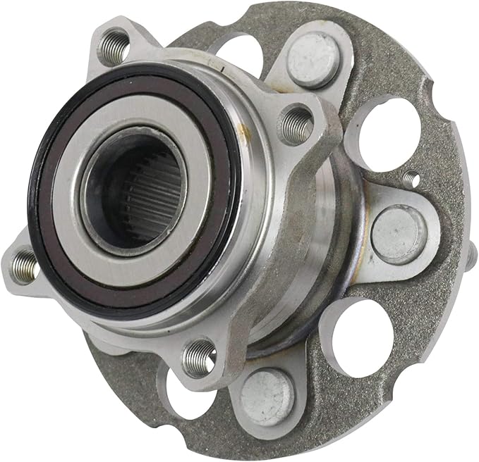TRQ Rear Left and Right Wheel Bearing and Hub Assembly Set 2 Piece Compatible with 2010-2011 Honda Accord Crosstour All Wheel Drive 2012-2015 Crosstour All Wheel Drive