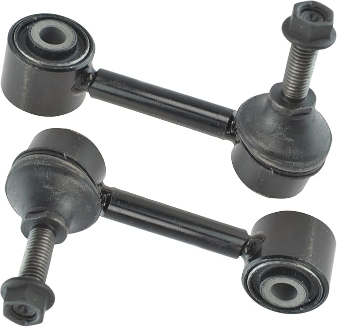 TRQ Stabilizer Sway Bar End Link Rear LH Driver RH Passenger Pair for Audi VW
