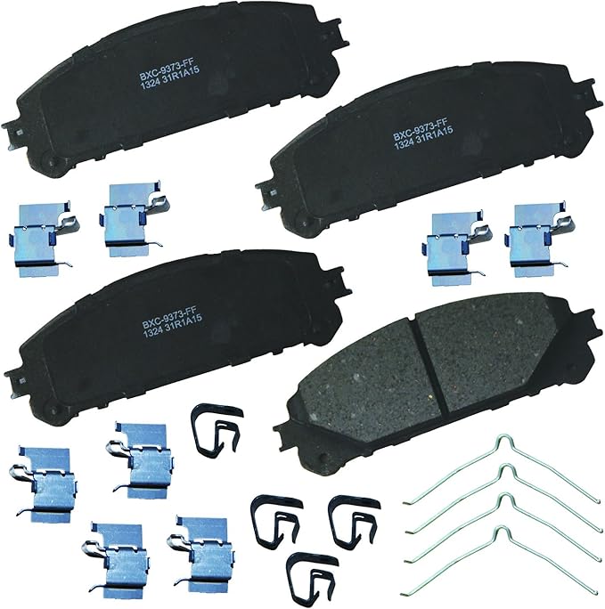 Bendix Premium SBC1324 Front Brake Pads for Lexus NX200t,NX250,300,300h,350,350h,450h+,RX350,RX350h,RX350L,RX450h,RX450hL,RZ450e,Toyota Avalon,bZ4X,Camry,Crown,Grand Highlander,RAV4 Prime,Sienna