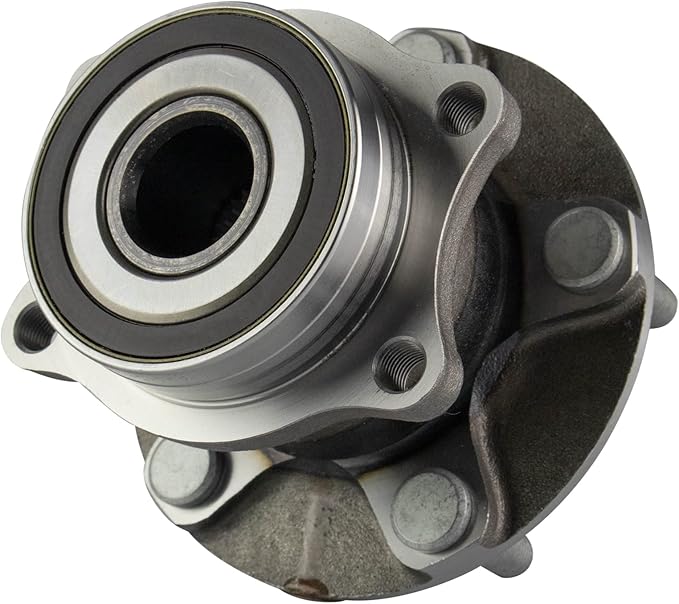 TRQ Rear Driver and Passenger Side Wheel Bearing and Hub Assembly Set 2 Piece Compatible with 15-21 Subaru Legacy 15-21 Outback 15-19 WRX 15-16 WRX STI 2019 WRX STI 19-21 Ascent 2019 Forester