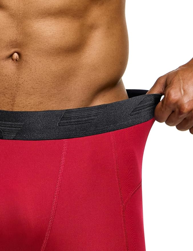 TSLA Men's Compression Pants - Cool Dry Athletic Sports Workout Running Tights Leggings Baselayer