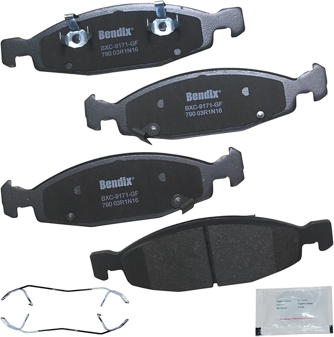 Bendix Priority1 CFC790 Ceramic Front Brake Pads for Jeep Grand Cherokee 2002-1999