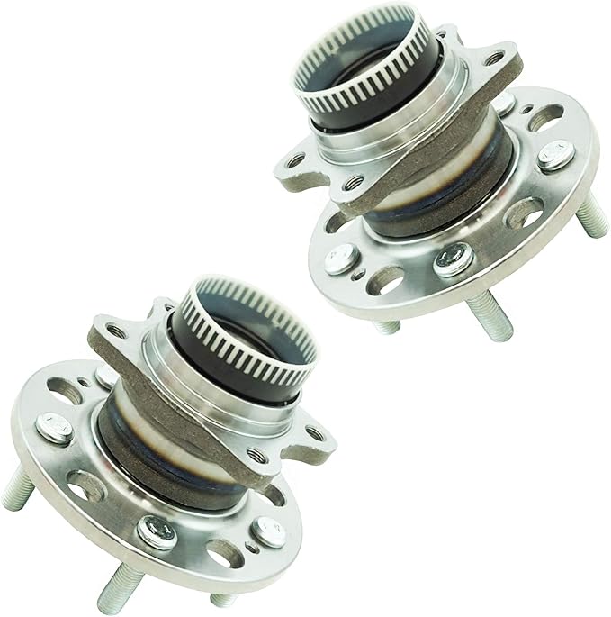 TRQ Rear Wheel Bearing and Hub Assembly Set 2 Piece Compatible with 11-17 Hyundai Azera 10-14 Sonata 10-15 Tucson Front Wheel Drive 14-16 Kia Cadenza 11-15 Optima 11-16 Sportage Front Wheel Drive