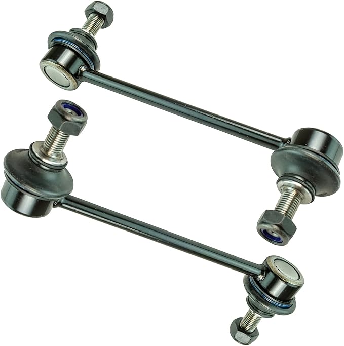 TRQ Front Driver and Passenger Side Sway Bar Link Set 2 Piece Compatible with 11-12 Ford Fusion 2010 Fusion S 10-12 Lincoln MKZ 10-11 Mercury Milan 2009 Lincoln MKZ From 2/04/09 Production Date