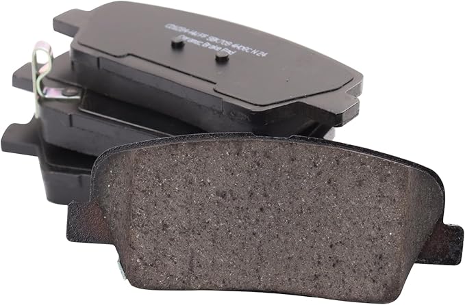 TRQ Rear Brake Pads Ceramic Compatible with 2018-2020 Genesis G80 2007-2008 Hyundai Entourage 2011-2016 Equus 2009 2010-2016 Genesis Coupe Kia Borrego 2015-2017 K900 2006-2015 Sedona