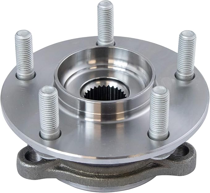 TRQ Front Driver and Passenger Side Wheel Bearing and Hub Assembly Set 2 Piece Compatible with 14-18 Mazda 3 Japan Built Models 1st VIN Digit J 14-18 3 Mexico Built Models 1st VIN Digit 3 16-21 CX-3