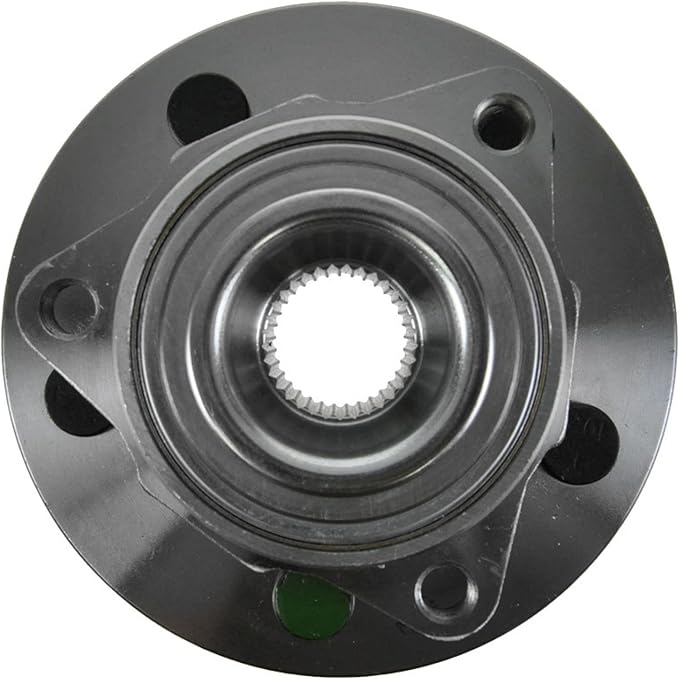 TRQ 2 Piece Front Wheel Bearing & Hub Assembly Set Compatible with 2005-2010 Dodge Dakota
