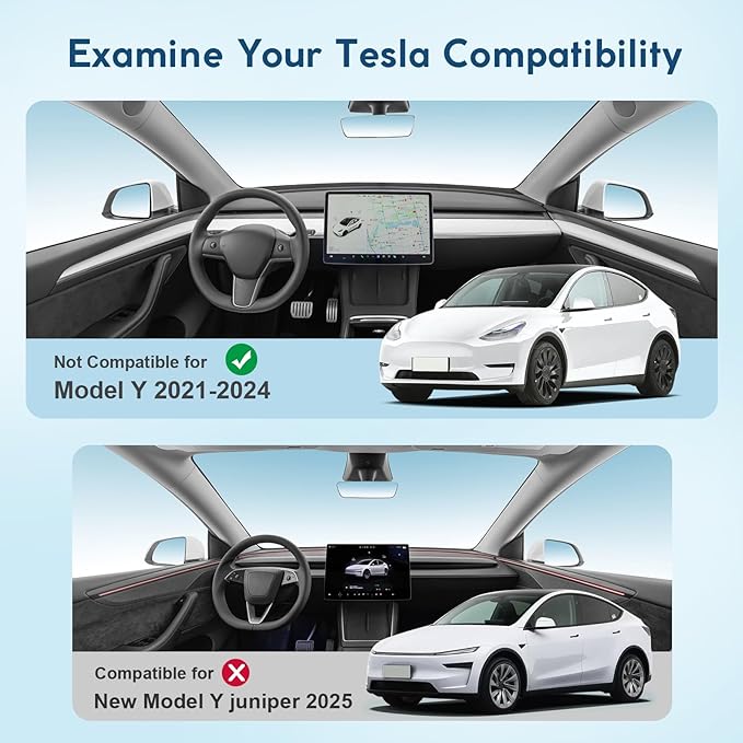 Sunshade Roof for Tesla Model Y 2020-2025 Accessories, Sag-Free&No Gap, Heat Insulation Glass Roof Sunshade Sunroof, Magnetic-Mid Design, No-light Leakage OEM-fit Roof Shade Accessories