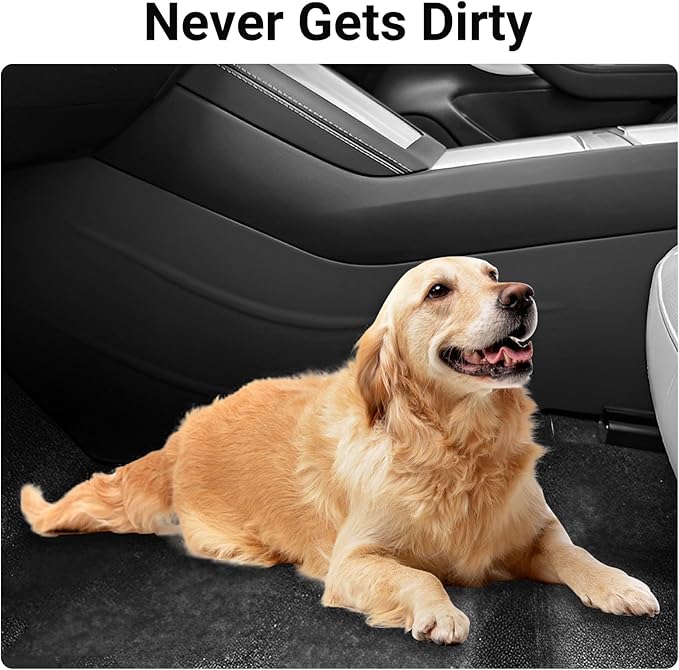 Center Console Side Anti-Kick Mats for Model 3 Highland 2024-2025 All-Weather Protection Mats Dust Resistant Protector Cover, Model 3 Interior Accessories 2PCS