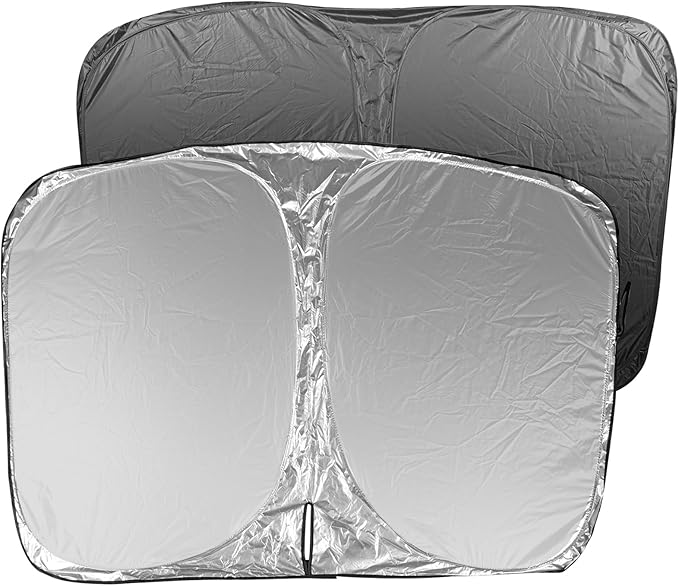 EYPINS Front Windshield Sunshade for Tesla Model Y Model 3 2016-2025 Accessories- Full-Cover Sun UV Protection Sunshade Car Accessory