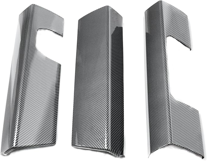 Barong for Tesla Cybertruck Accessoriess Interior Stickers Car Central Control Dashboard Panel Cover Trim Frame Decal Carbon Fiber Pattern