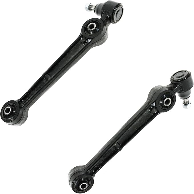 TRQ Front Lower Control Arm with Ball Joint Set Compatible with 1995-2000 Chrysler Sebring Dodge Avenger 1995-1998 Eagle Talon 1995-1999 Mitsubishi Eclipse 1994-1998 Galant