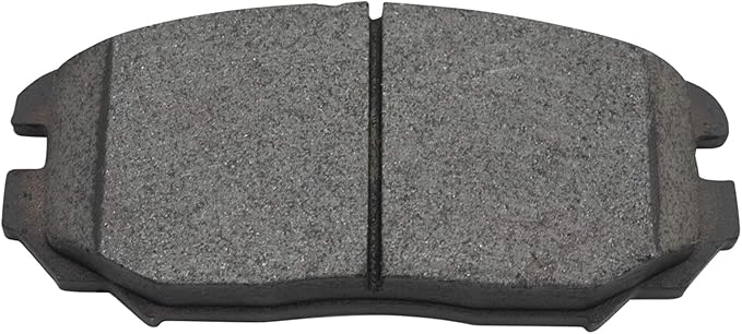 TRQ Front Brake Pads Ceramic Hardware Wear Sensor Compatible with 2006-2011 Hyundai Azera 2006-2010 Sonata 2007-2009 Kia Amanti
