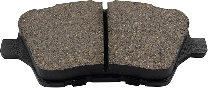 TRQ Front Brake Pads Ceramic Hardware Compatible with 2014-2019 Ford Fiesta
