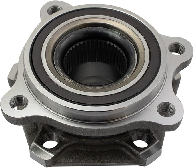 TRQ Front Left and Right Wheel Bearing and Hub Assembly Set 2 Piece Compatible with 17-19 Audi A4 17-19 A4 allroad 18-19 A5 Sportback 18-19 Q5 17-19 Q7 18-19 S4 18-19 S5 18-19 S5 Sportback 18-19 SQ5
