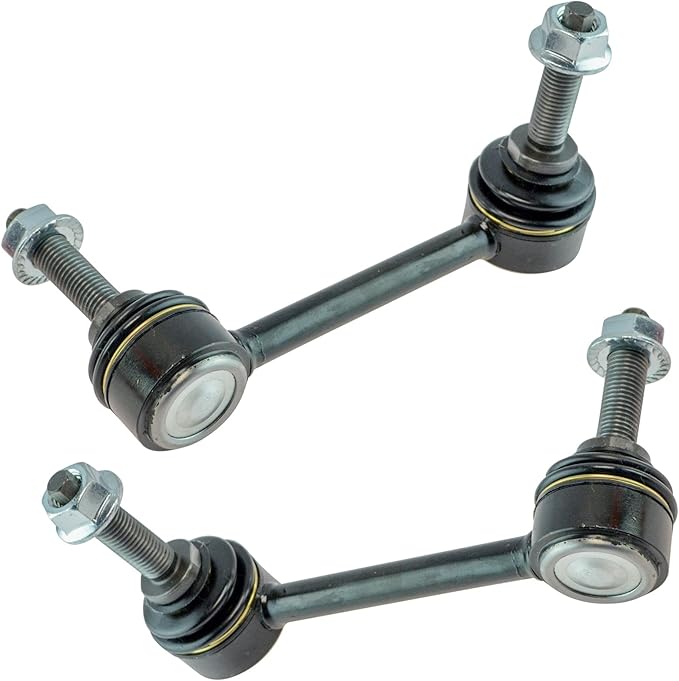 TRQ Front Sway Bar Stabilizer Link Set Compatible with 2011-2015 Dodge Durango Jeep Grand Cherokee