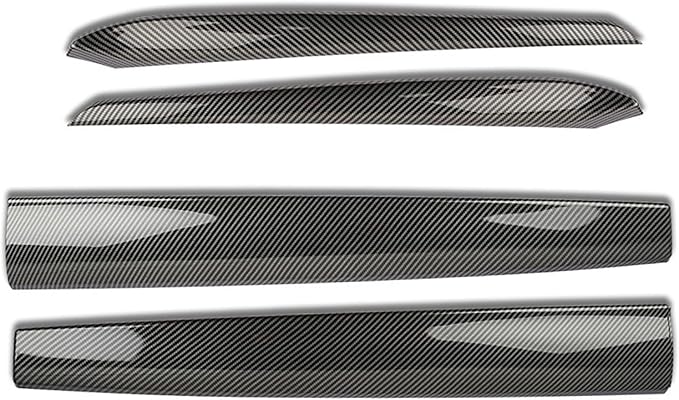 Dash Wrap Door Trim Panel for Tesla Model 3 Model Y Accessories 2020 2021 2022 2023 ABS Carbon Fiber Dashboard Cover Wrap