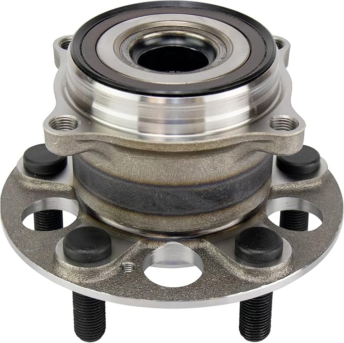 TRQ Rear Driver and Passenger Side Wheel Bearing and Hub Assembly Set 2 Piece Compatible with 17-20 Acura MDX SH-AWD Sport Hybrid 16-21 Honda Pilot AWD 22 Pilot Touring AWD 19-22 Passport AWD