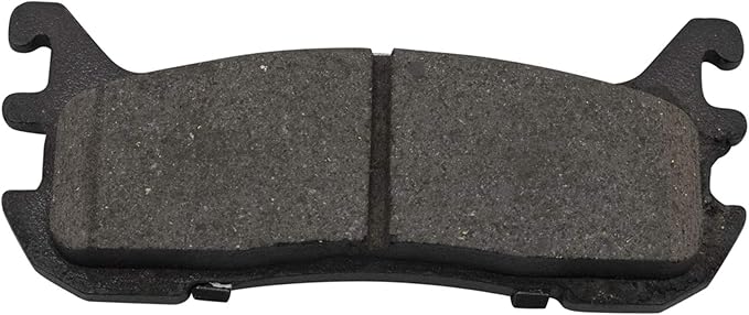 TRQ Rear Brake Pads Ceramic Hardware Wear Sensor Compatible with 1997-2003 Ford Escort 1994-2005 Mazda Miata 1995-1998 Protege 1997-1999 Mercury Tracer
