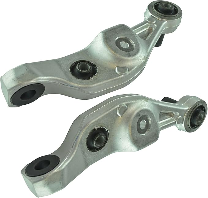 TRQ Front Left and Right Lower Control Arm with Ball Joint Set 4 Piece Compatible with 2007-2015 Lexus LS460