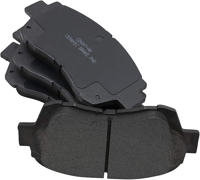TRQ Front Brake Pads Ceramic Compatible with 1996-1998 Lexus SC300 1995-1997 Toyota Avalon 1996-2001 Camry 1998-1999 Celica 1998-2003 Sienna