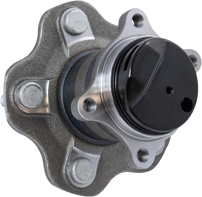TRQ Rear Driver and Passenger Side Wheel Bearing and Hub Assembly Set 2 Piece Compatible with 2013-2019 Nissan Sentra