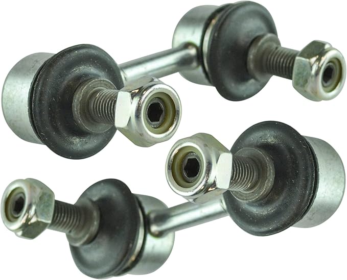 TRQ Front Sway Bar Stabilizer Link Set Compatible with 1996-2000 Hyundai Elantra 1997-2001 Tiburon