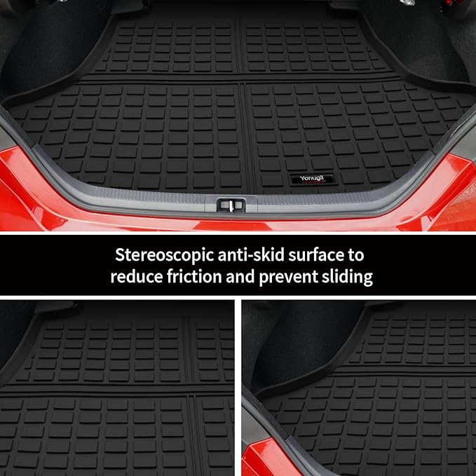 Custom for 2018-2023 Toyota Camry & 2019-2022 Avalon Cargo Mats Trunk Liner All Weather TPE Protection Mat Accessories (for 2018-2023 Toyota Camry & 2019-2022 Avalon)