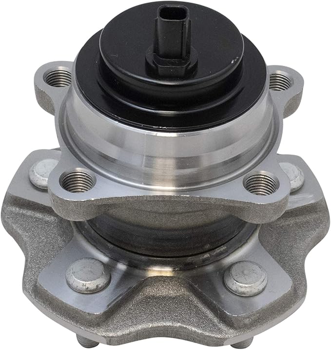 TRQ Rear Wheel Bearing and Hub Assembly Set 2 Piece Compatible with 10-19 Lexus RX350 10-15 RX450h 2018 RX350L FWD Models