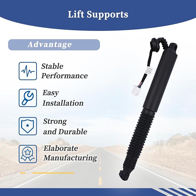 Left Side Liftgate Actuator Electric Tailgate Power Shock Support Strut 1551488-99-B Compatible with Tesla Model 3 2021 2022 2023 1551488-00-C Rear Tailgate Power Hatch Lift Support