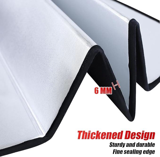 Windshield Sunshade for Tesla Model 3 2018-2025, Model Y 2020-2025 Front Window Shade