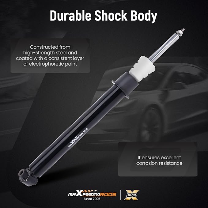 maXpeedingrods Coilover for Tesla model Y 2020+ AWD, Preset Damping Shock Absorber Struts Coilovers Suspension Kit, Black
