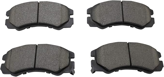 TRQ Front Brake Pads Ceramic Compatible with 1996-1999 Acura SLX 1994-2001 Honda Passport 1994-2000 Isuzu Amigo 2002-2004 Axiom 1993-2001 Rodeo 2001 Rodeo Sport 1992-2002 Trooper 1999-2001 VehiCROSS