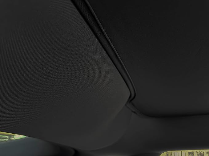 VION Tesla 2026-2025 Model Y Roof Sunshades - Precision Fit, No Sagging, Full Blackout (2026-2025 New Model Y) (Black)