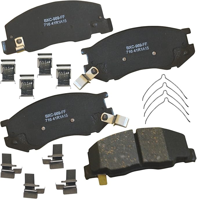 Bendix Premium SBC716 Ceramic Front Brake Pads for Toyota Previa 1997