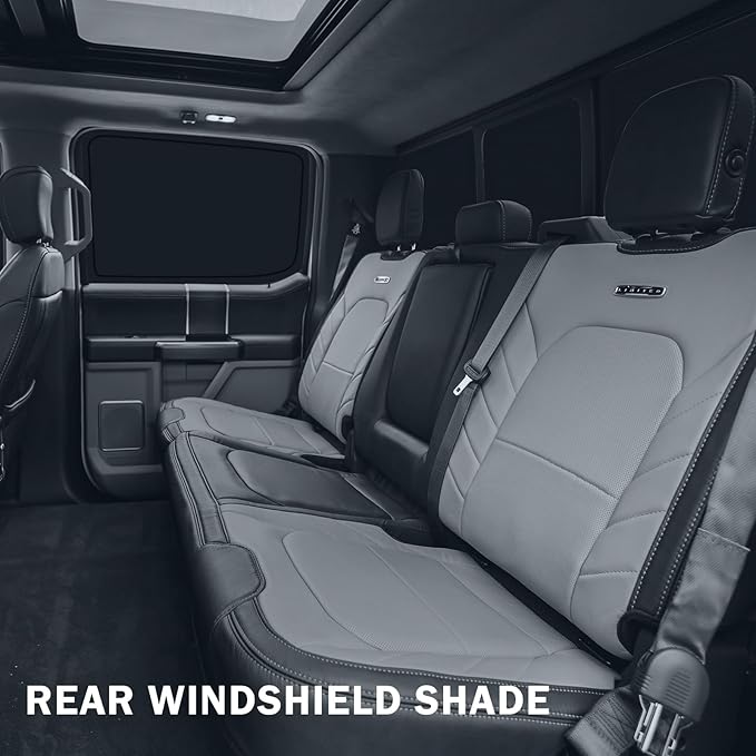 KUST Car Window Shades for Ford F-150 2015-2020 Side Window Covers with Rear Windshield Sun Shade UV Block Privacy Protection F150 Accessories for Camping Blackout 5PCS