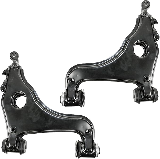TRQ Front Lower Control Arm Set Compatible with 1996-1999 Mercedes-Benz E300 1996-2002 E320 1997 E420 1998-2002 E430 1999-2002 E55 AMG