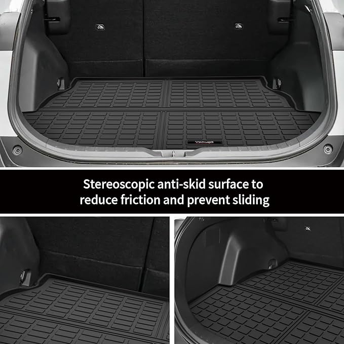 Custom for 2019-2025 Toyota RAV4 Cargo Mats Trunk Liner All Weather TPE Protection Mat Accessories (for 2019-2025 Toyota RAV4)