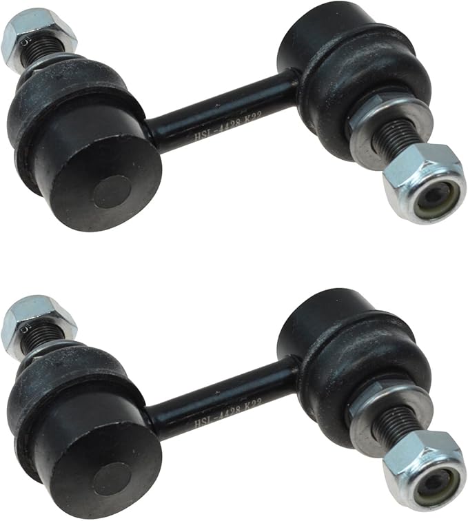 TRQ Front Driver and Passenger Side Sway Bar Link Set 2 Piece Compatible with 2004-2013 INFINITI QX56 2014-2022 QX80 2004 Nissan Pathfinder Armada 2004-2015 TITAN 2005-2015 Armada 2017-2022 Armada