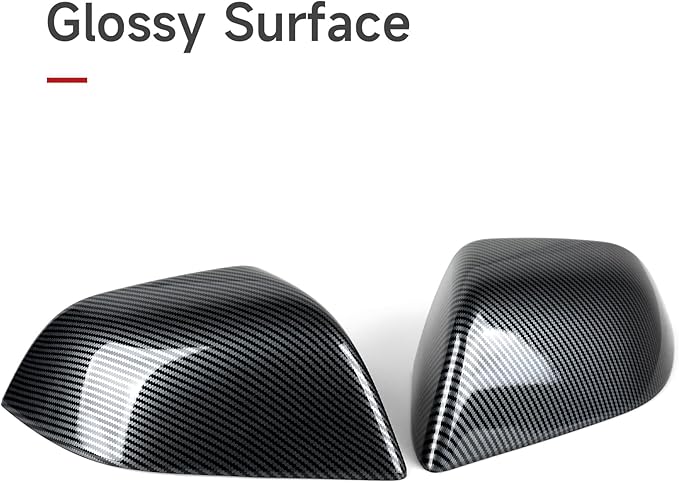 for Tesla Model 3 Mirror Cap Cover 2017-2025 Accessories Car Trim Carbon Style ABS Rearview Mirror Decal Sticker