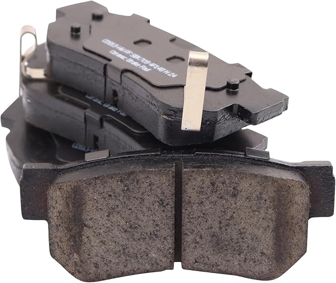 TRQ Rear Posi Ceramic Brake Pad Kit Set for Amanti/Azera/Elantra/Optima/Santa Fe/Sonata/Sportage/Tucson / XG300 / XG350