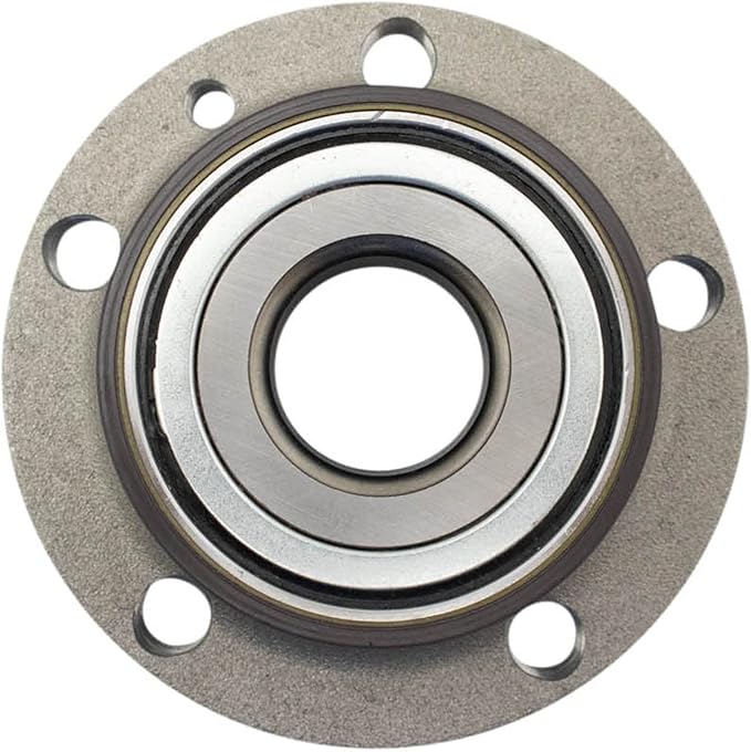 TRQ Rear Left and Right Wheel Bearing and Hub Assembly Set 2 Piece Compatible with 2014-2017 Fiat 500L