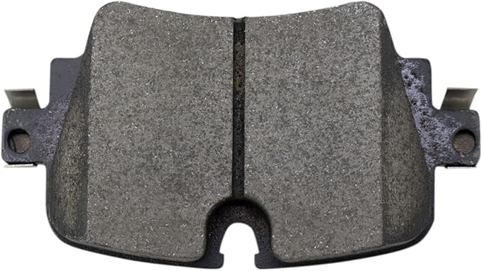 TRQ Rear Ceramic Brake Pad Set Includes Contact Point Grease Compatible with 2018-21 Jaguar F-Type L4 2.0L 2014-17 F-Type Base Model 2018-19 XJ V6 3.0L