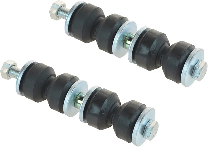 TRQ Front Driver and Passenger Side Sway Bar Link Set 2 Piece Compatible with 2001-2010 Chrysler PT Cruiser 2000-2005 Dodge Neon 2000-2001 Plymouth Neon