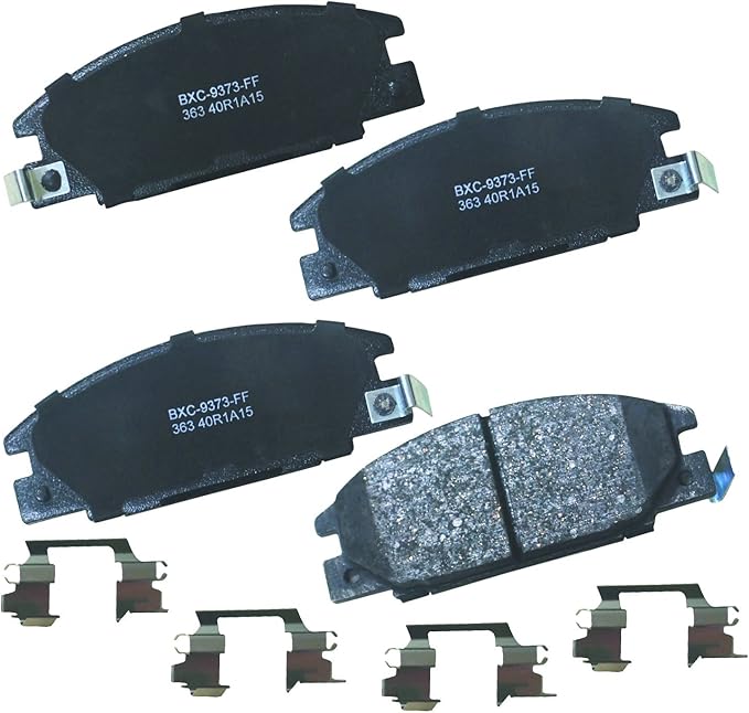 Bendix Premium SBC363 Ceramic Front Brake Pads for Chevrolet LUV 2005-1997, Honda Passport 1996-1994, Isuzu Amigo 1994-1989, Pickup 1995-1988, Rodeo 1995-1991, Trooper 1991-1987