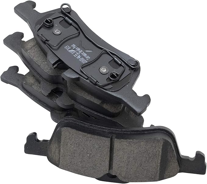 TRQ Rear Brake Pads Ceramic Compatible with 2002-2008 Mini Cooper