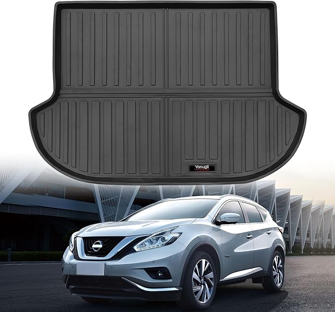 Custom for 2015-2024 Nissan Murano Cargo Mats Trunk Liner All Weather TPE Protection Mat Accessories (for 2015-2024 Nissan Murano)