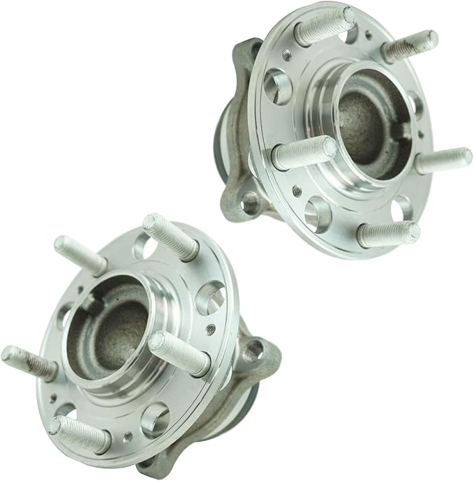 TRQ Front Left and Right Wheel Bearing and Hub Assembly Set 2 Piece Compatible with 2010-2016 Hyundai Genesis Coupe