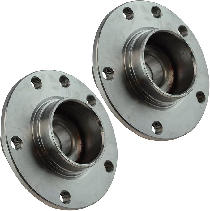 TRQ 2 Piece Rear Passenger Side Driver & Passenger Side Wheel Bearing & Hub Assembly Set Compatible with 2013-2016 Dodge Dart