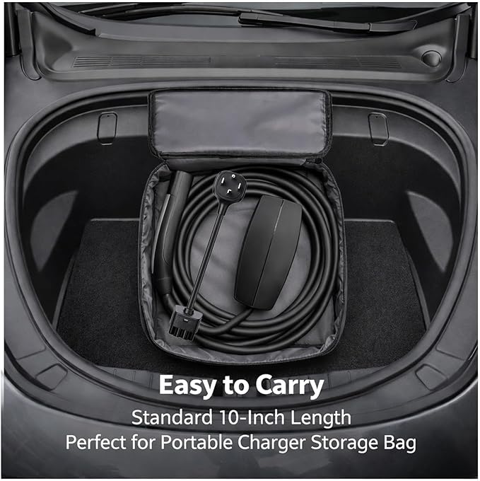 for Tesla NEMA 14-30 Adapter, Tesla Mobile Charger Adapter for Gen 2 and 3 ONLY, 240V Plug & 14-30 Outlet at 24 Amp 10-Inch